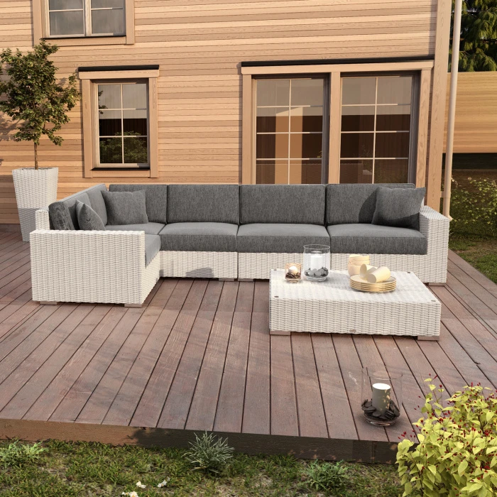 Стол-пуф MILANO Белый