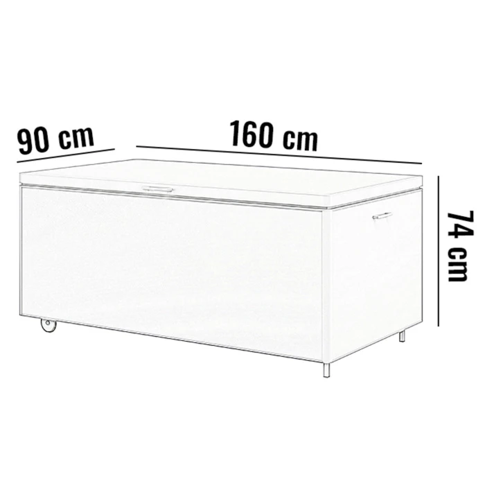 Ящик для хранения CONTENITORE 160 Серый