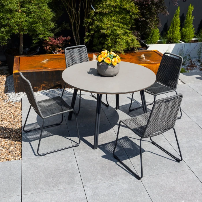 Обеденный комплект SIMI D120 + ELOS 4