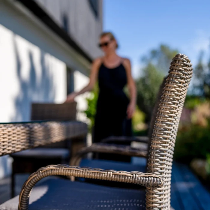 Обеденный комплект RAPALLO 160 + TRAMONTO Песочный