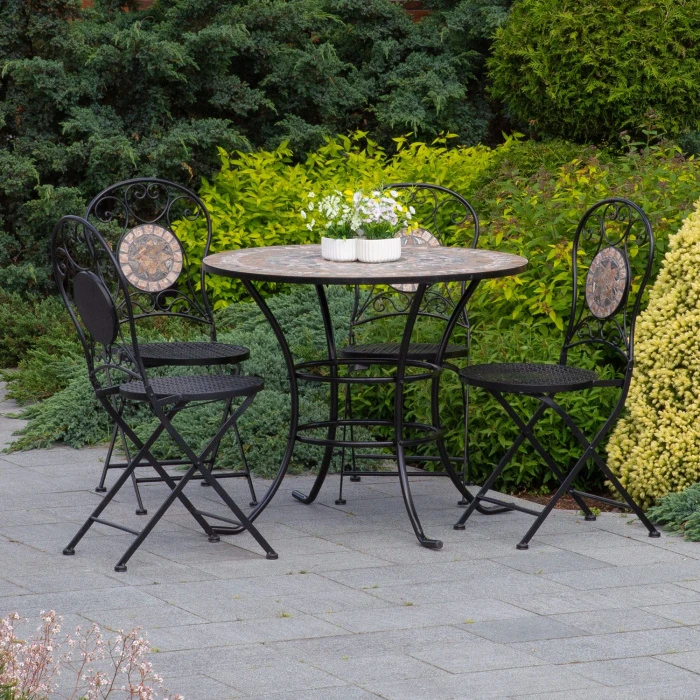 Складной круглый стул MOSAIC