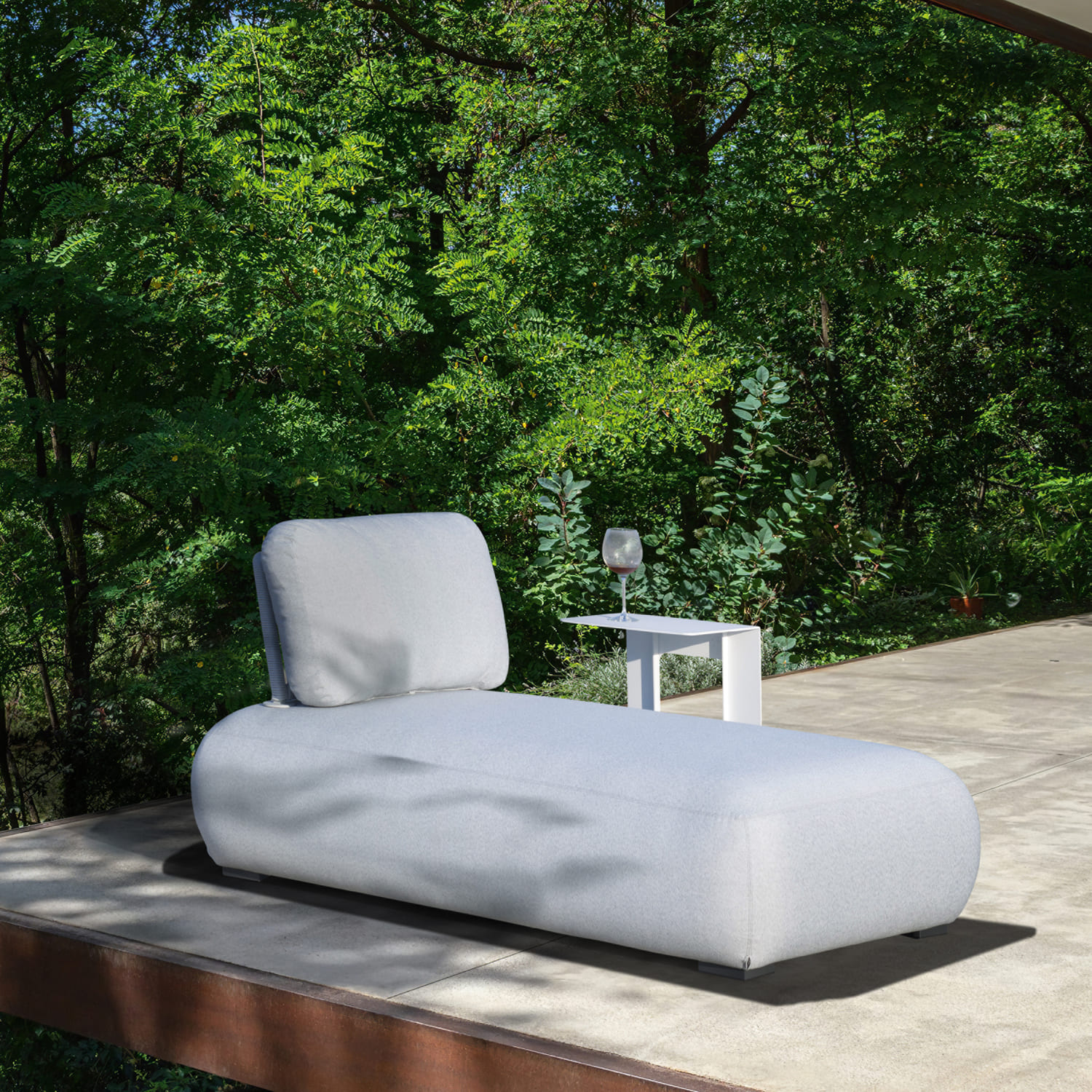 Столик журнальный приставной SWEET Светло-серый