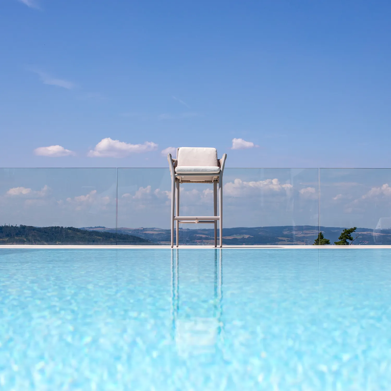 Барный стул HUG Бежевый