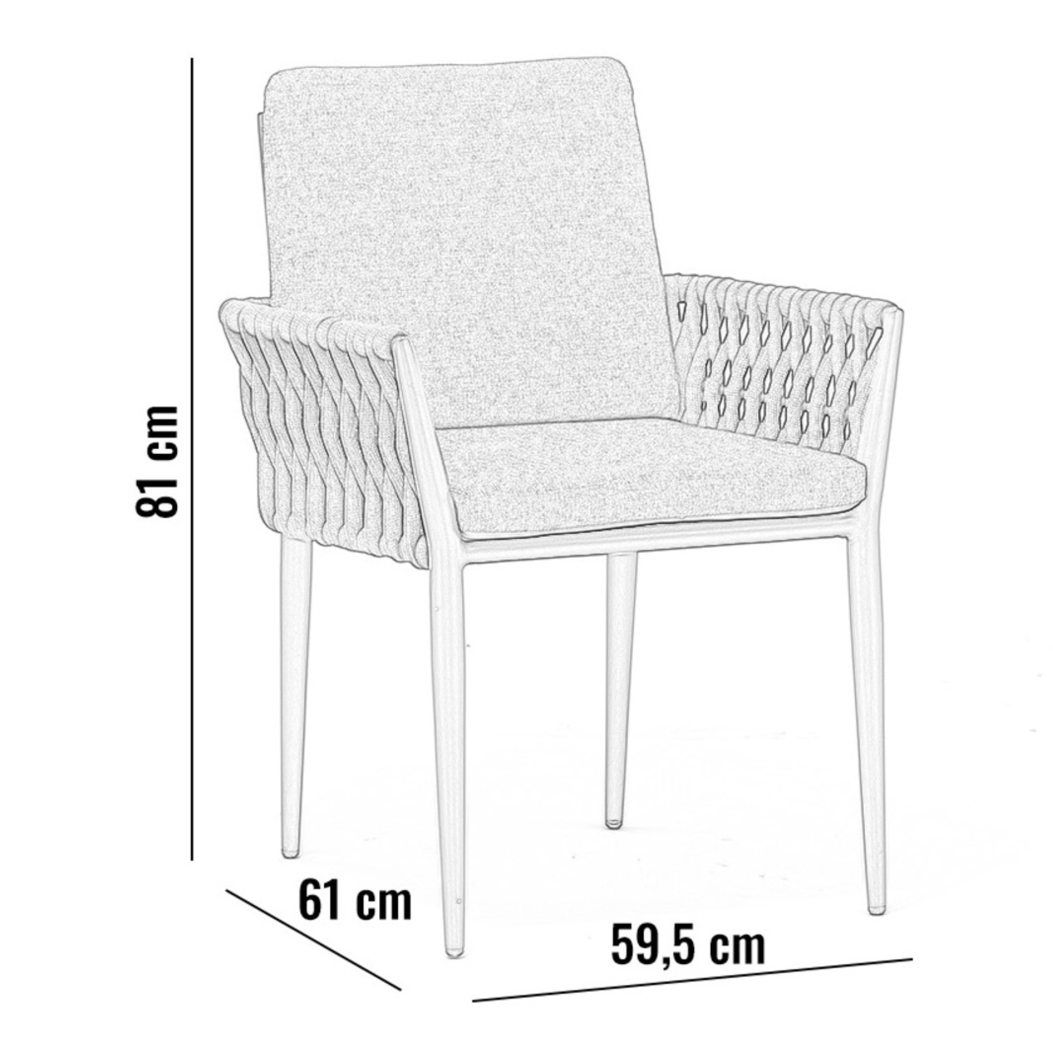 Стул HUG Антрацит