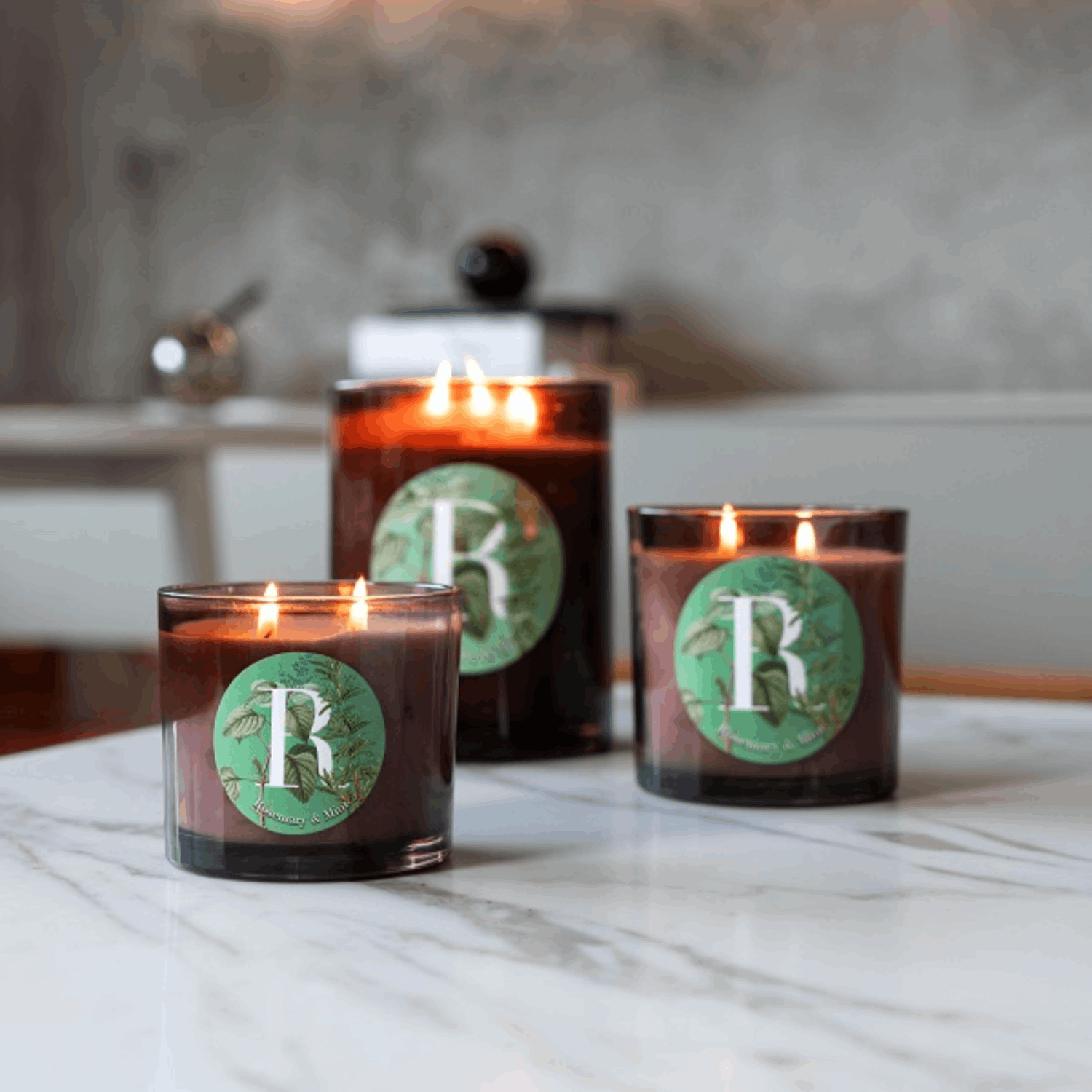 Свеча R «Rosemary & Mint» 200