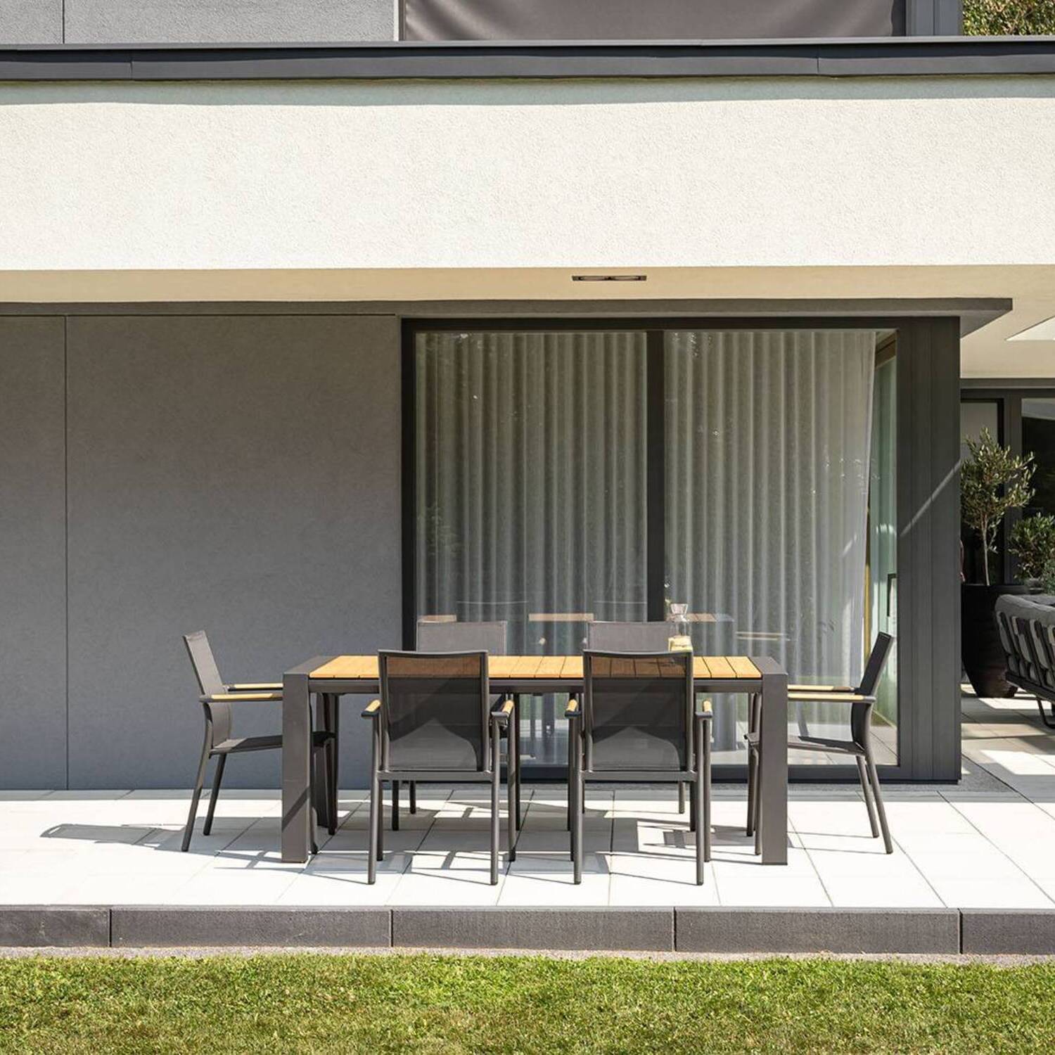 Раздвижной стол MURO 200-260-320 Антрацит