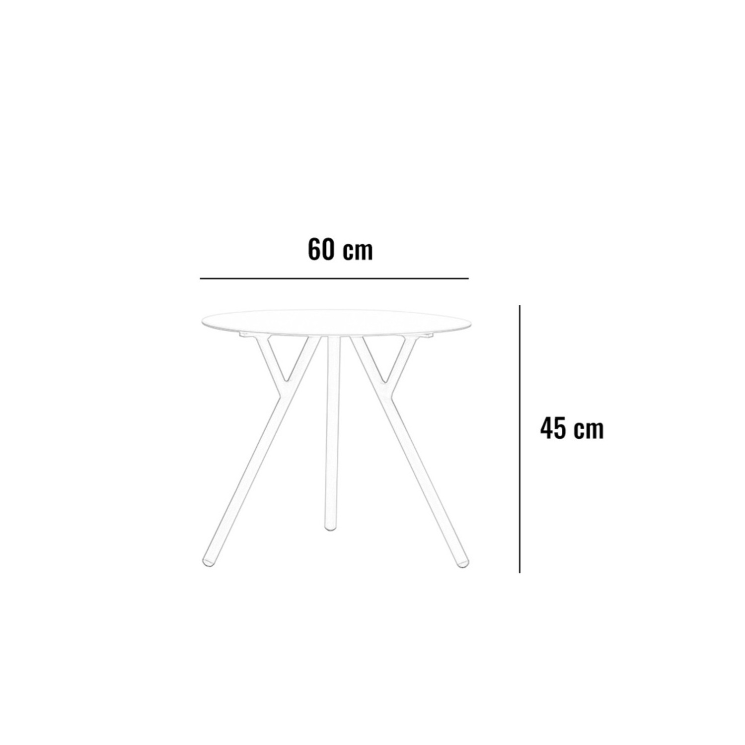 Журнальный столик DJ D60 Антрацит