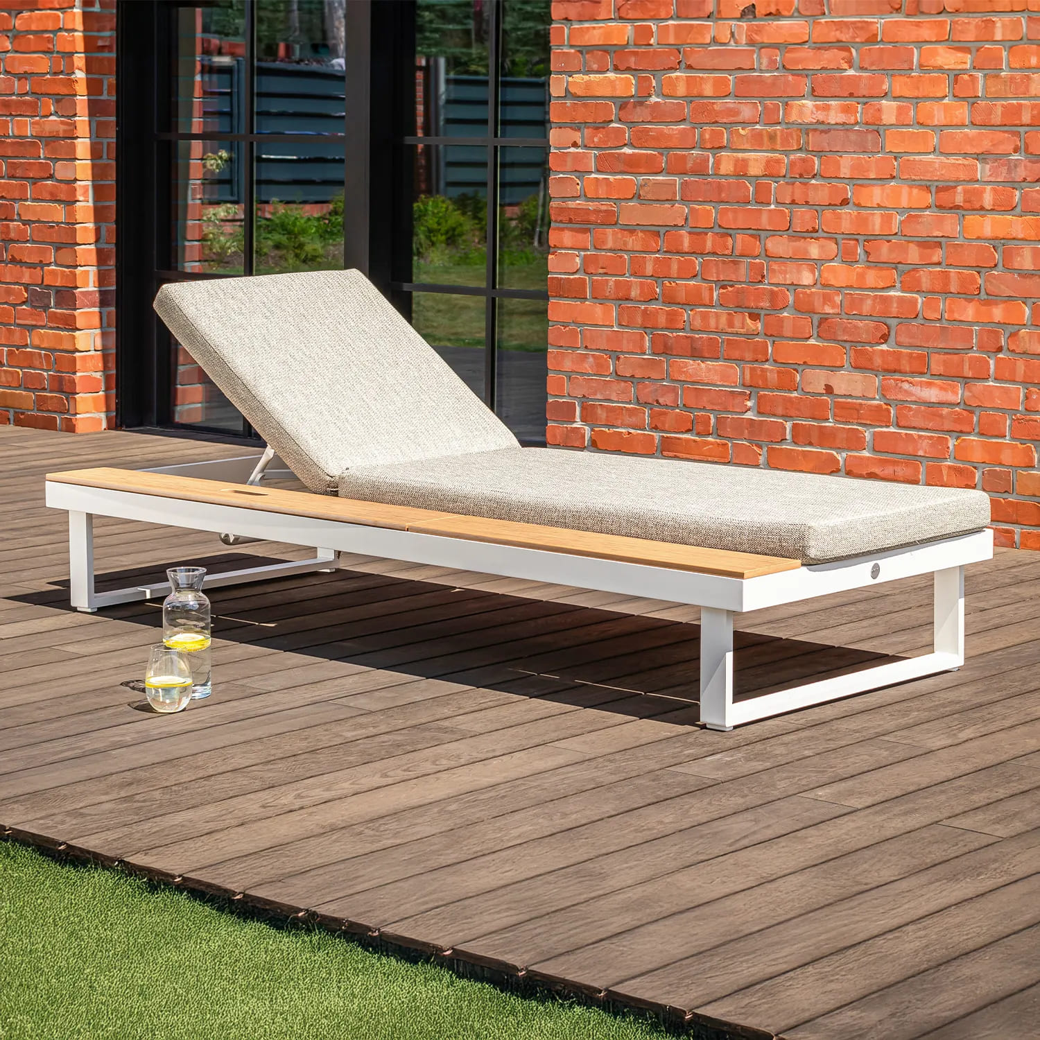 Шезлонг MALLORCA I Белый