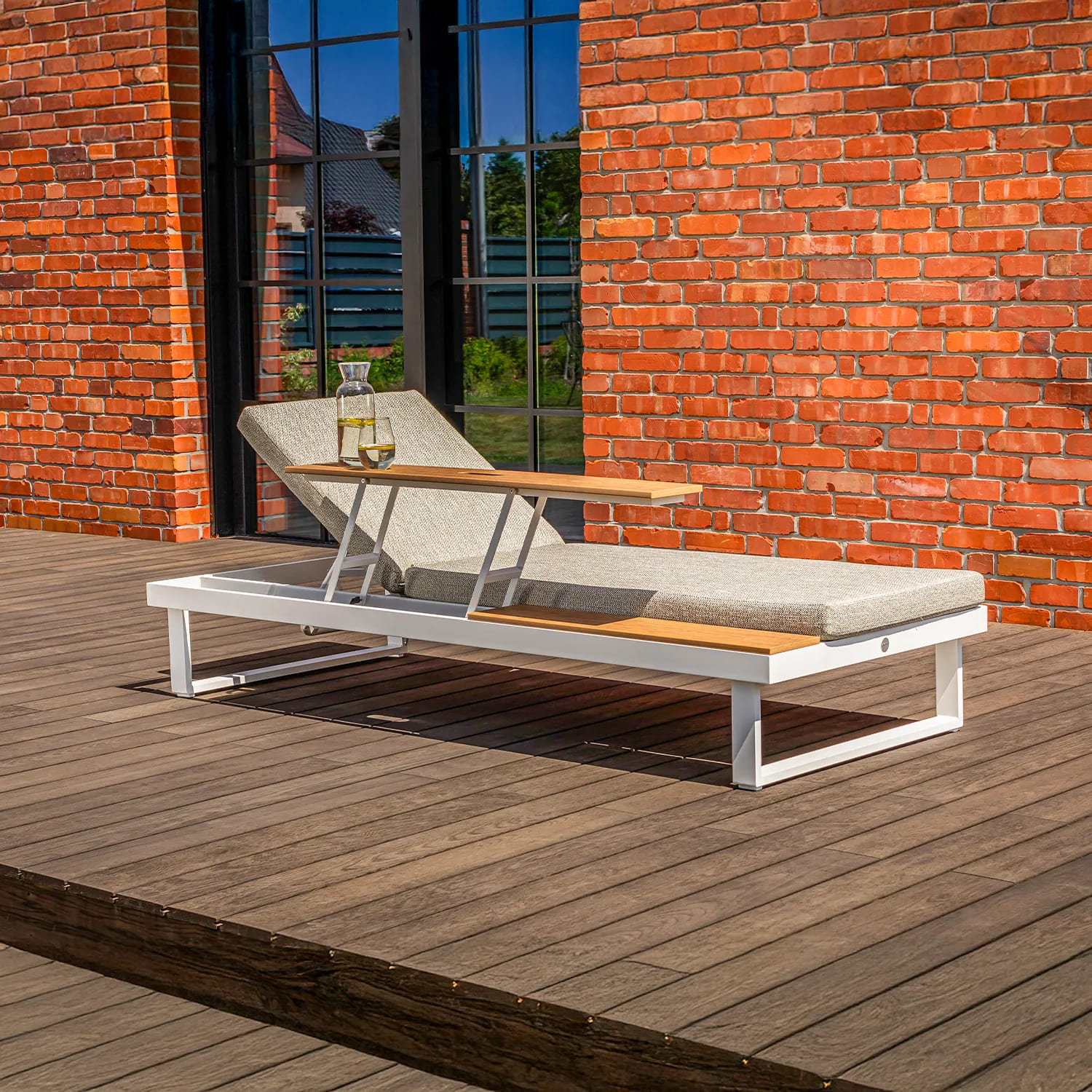 Шезлонг MALLORCA I Белый