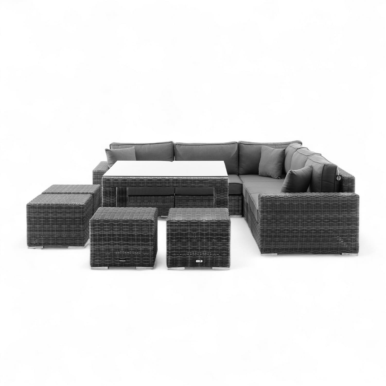 Обеденный комплект MILANO IV Серый