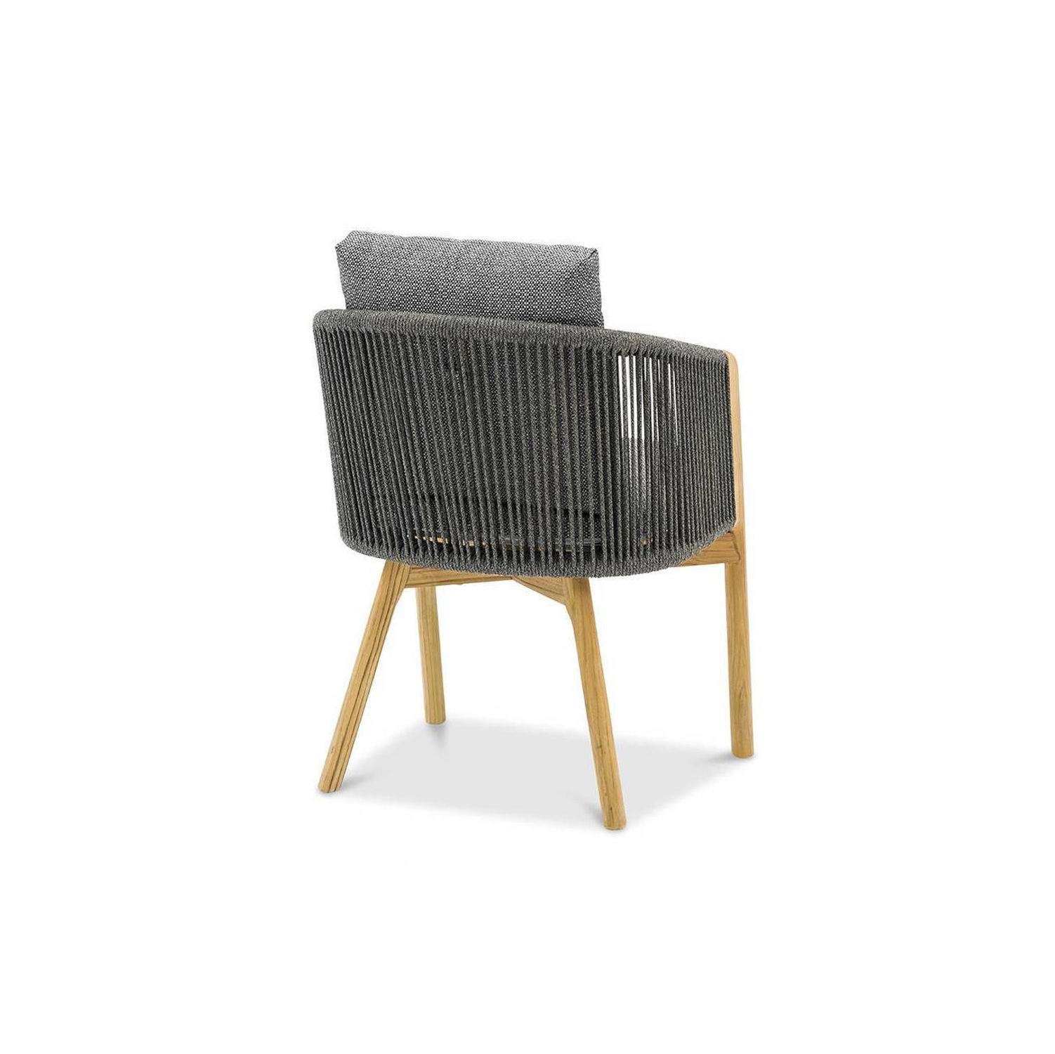 Стул ХЭВЕН ТИК (HAVEN TEAK) Антрацит