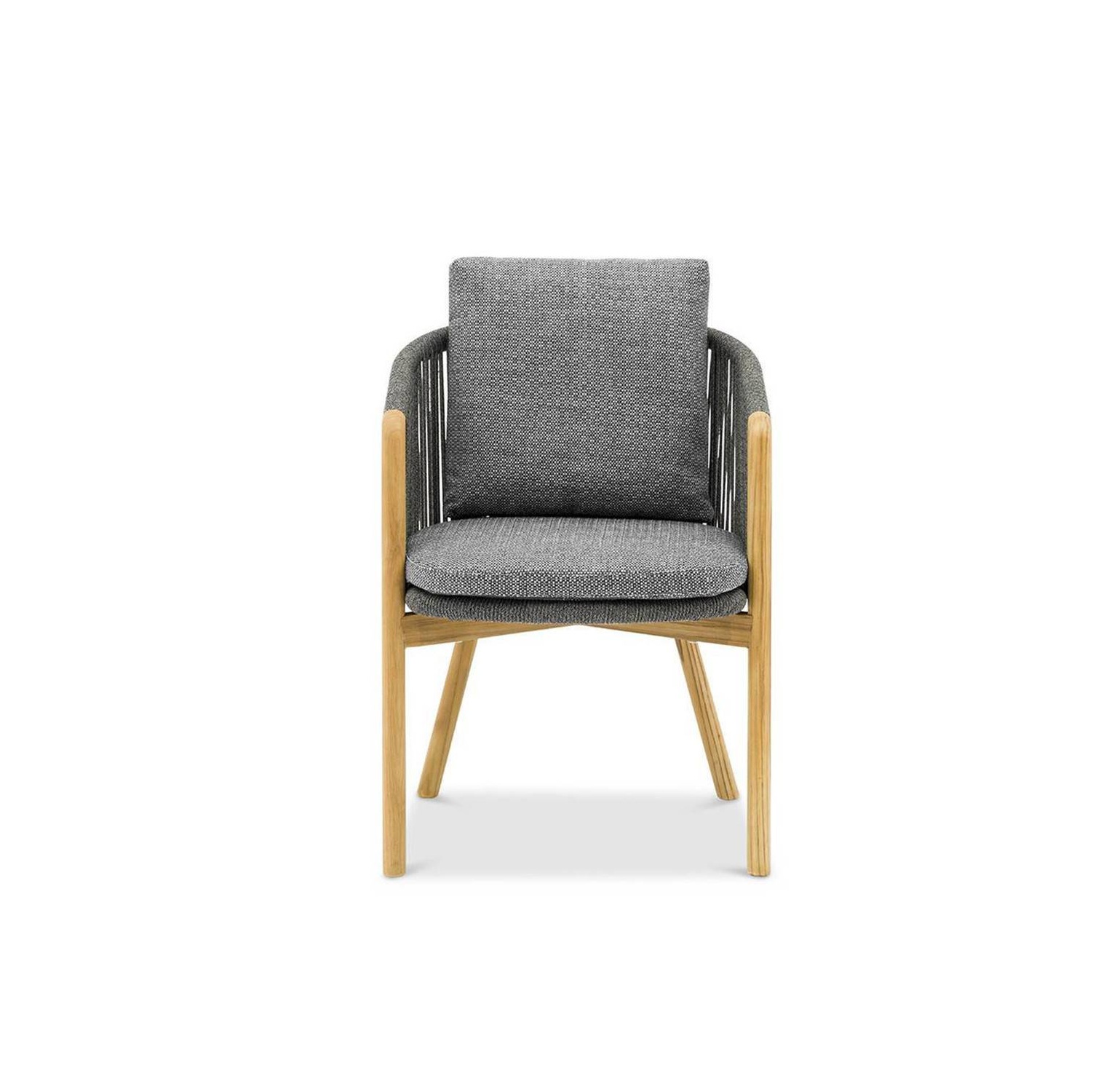 Стул ХЭВЕН ТИК (HAVEN TEAK) Антрацит