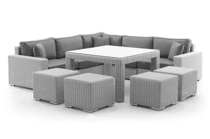 Обеденный комплект MILANO IV Белый