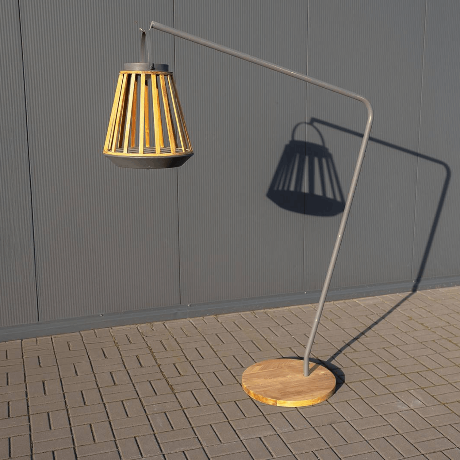 Подставка для солнечной лампы JILL TEAK Антрацит