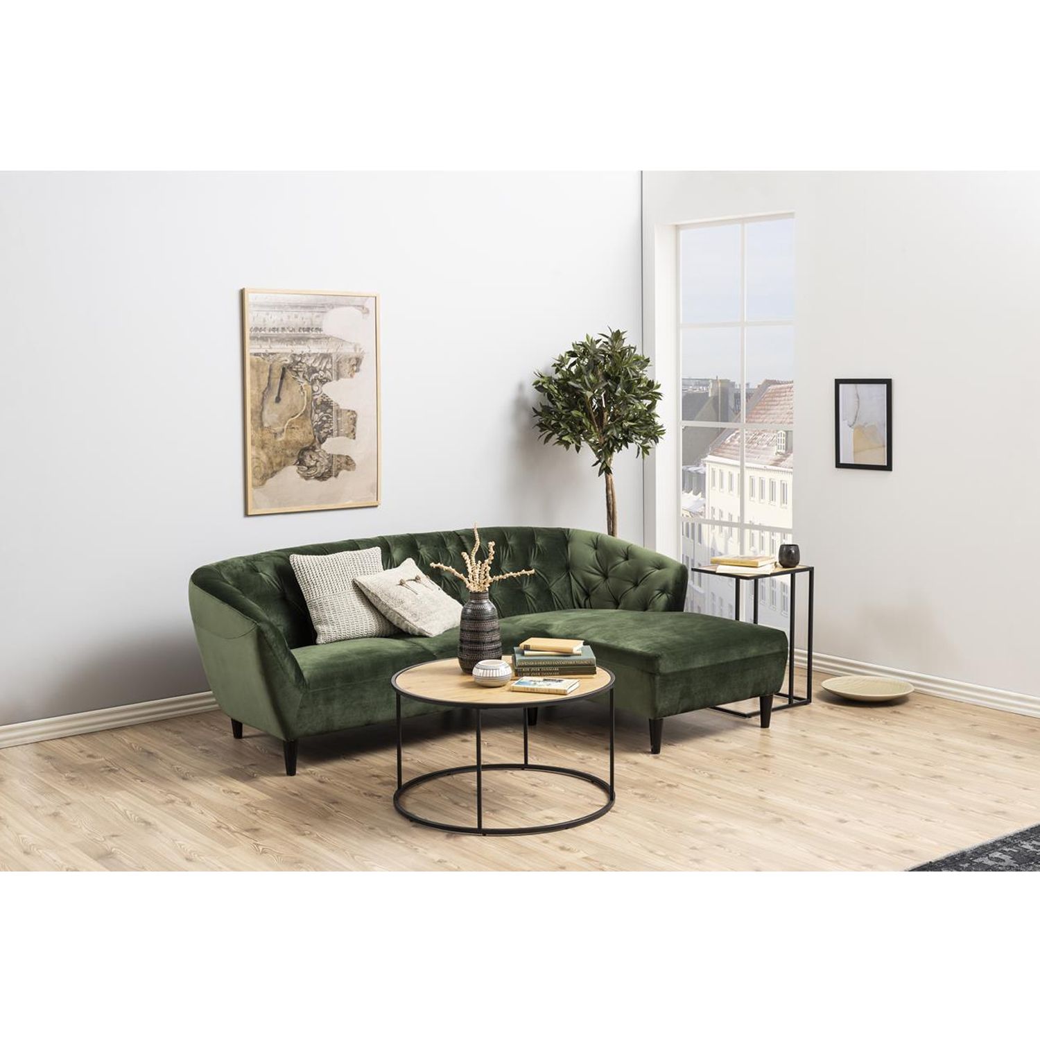 Кофейный столик СИФОРД (SEAFORD) Ø80
