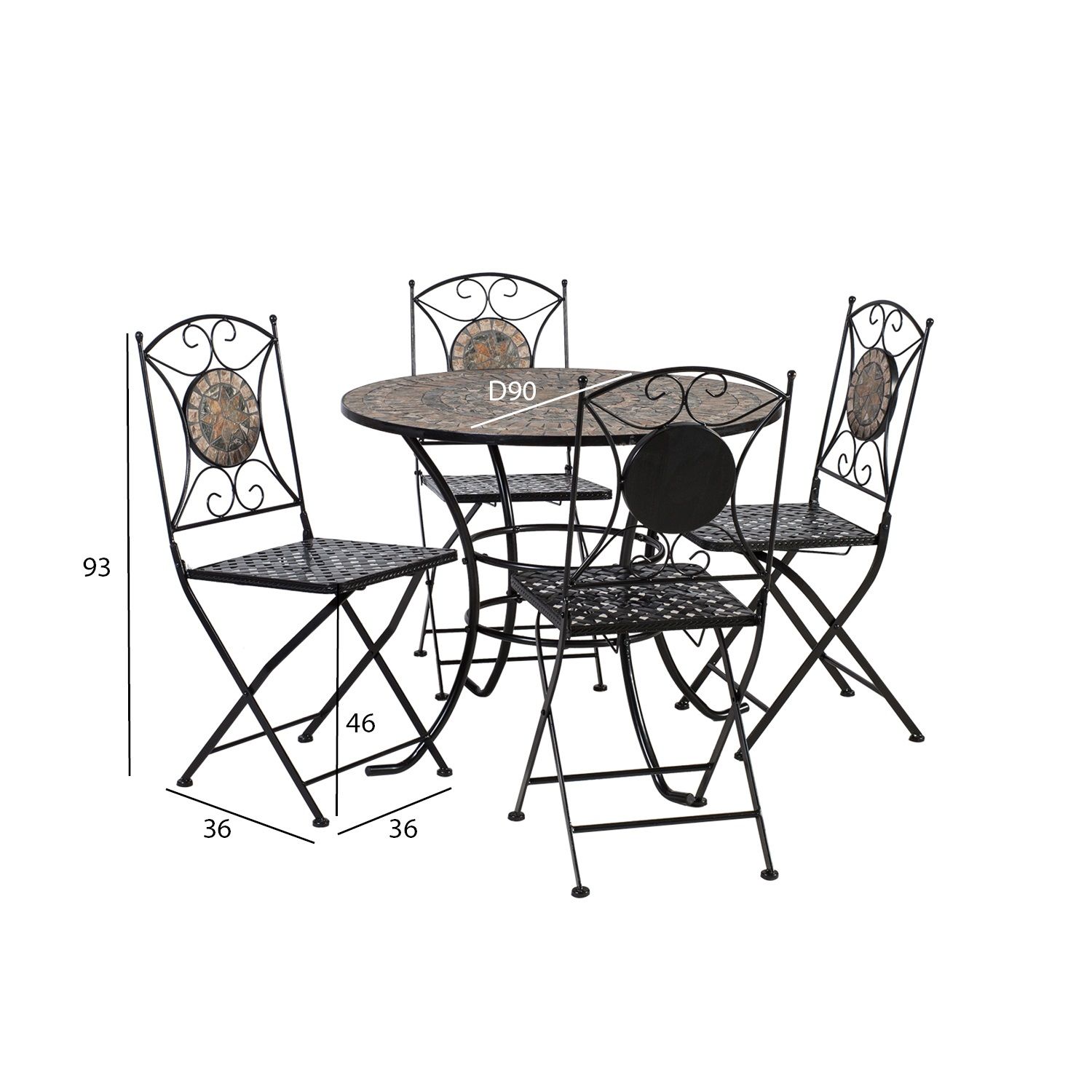 Комплект MOSAIC квадратный