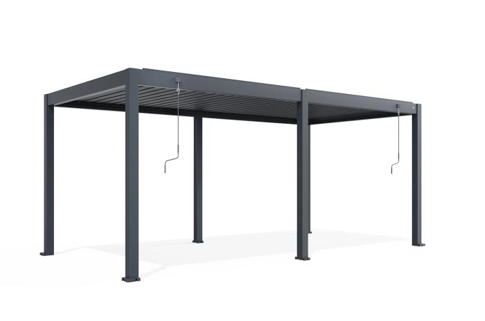 Пергола для террасы PERARA 6x3 Antracite