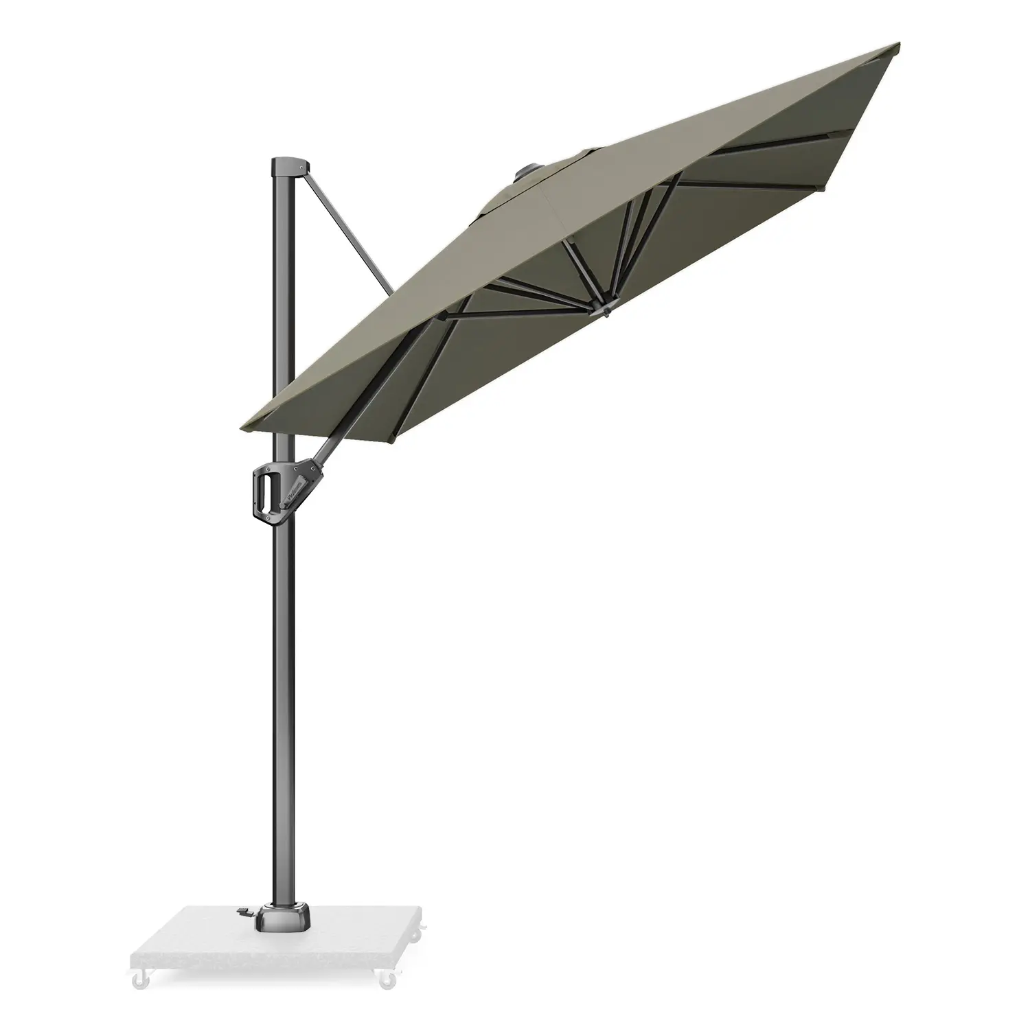 Садовый зонт ВОЯЖЕР T¹ (VOYAGER T¹) 3x2 Taupe