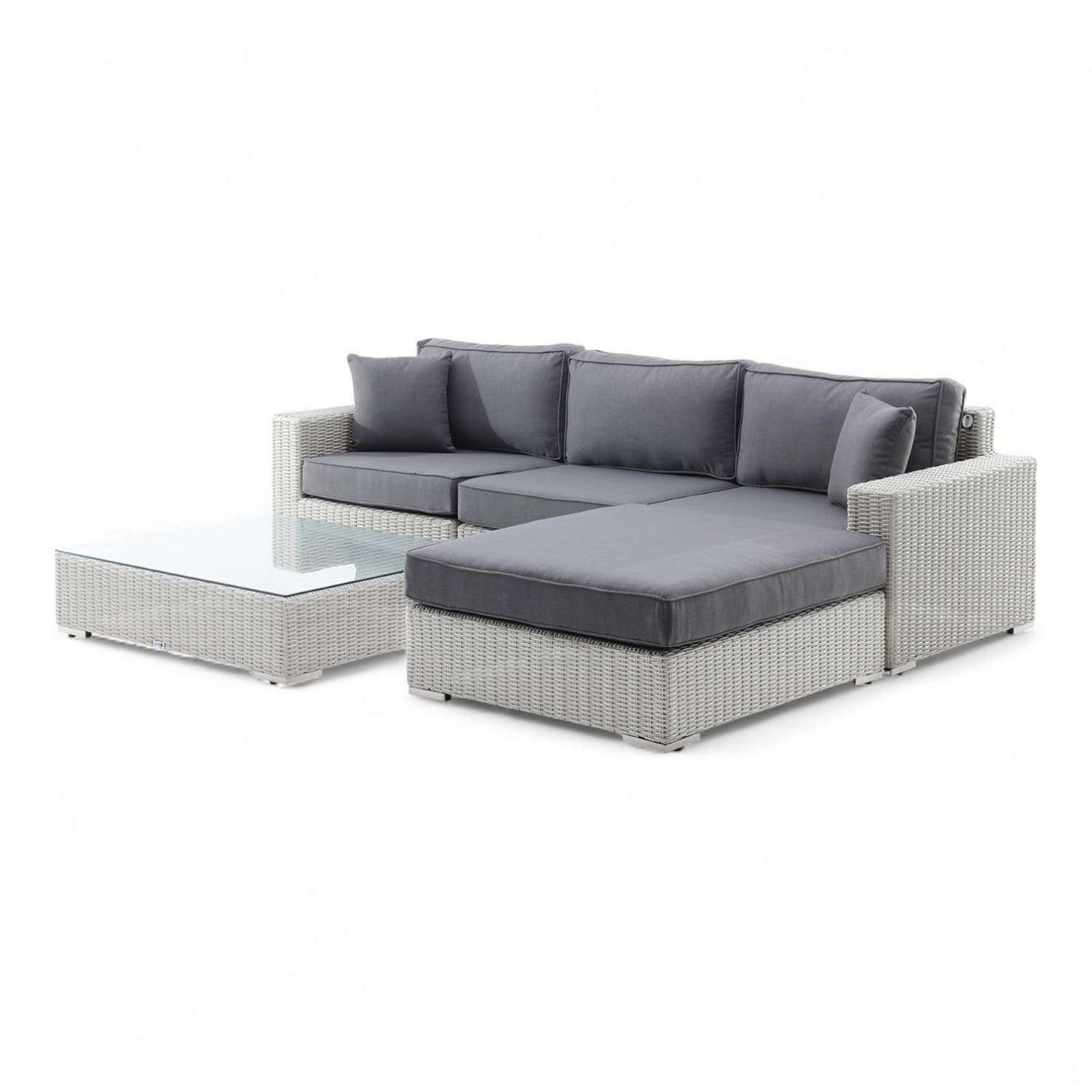 Угловой диванный комплект MILANO I Белый