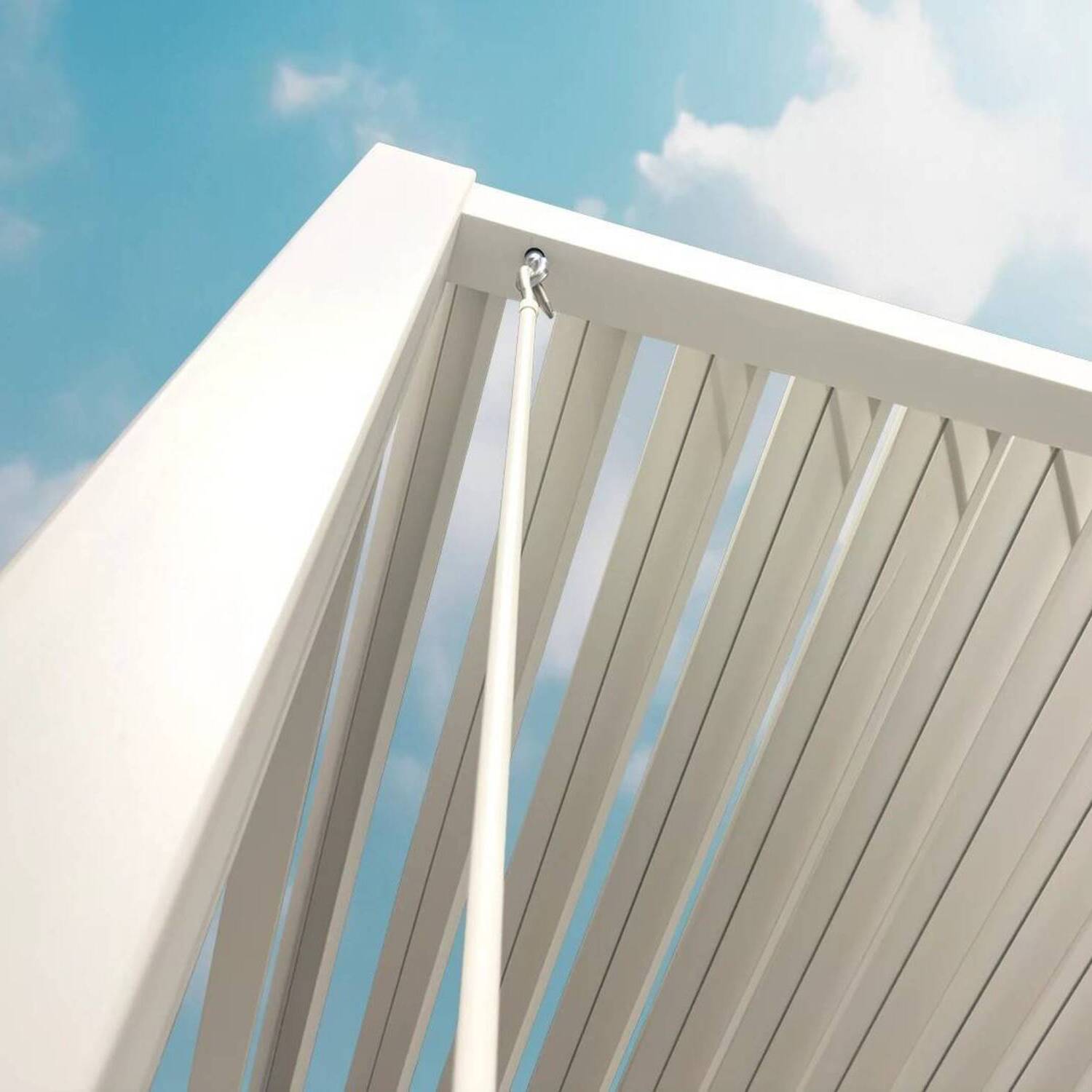 Пергола для террасы PERARA 3x3 White