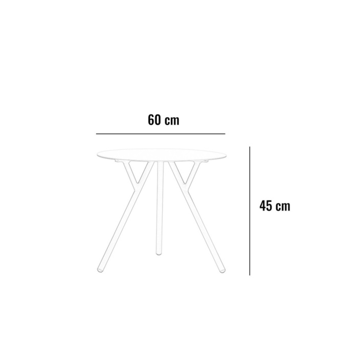 Журнальный столик DJ D60 Антрацит
