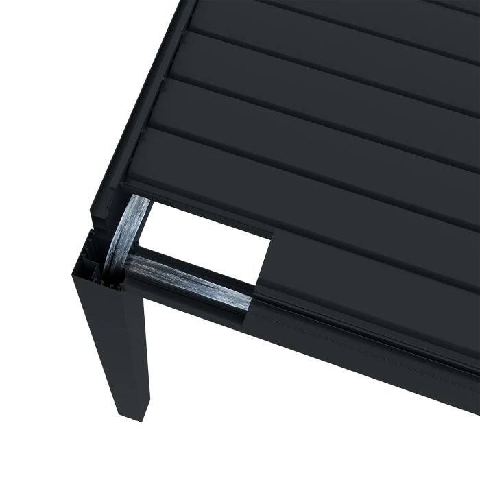 Пергола для террасы PERARA 6x3 Antracite