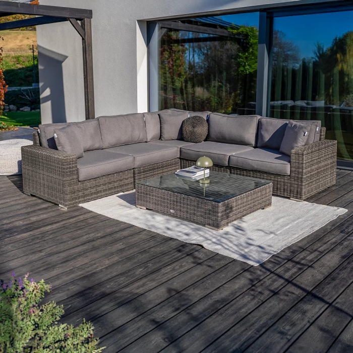 Угловой диванный комплект MILANO II Серый