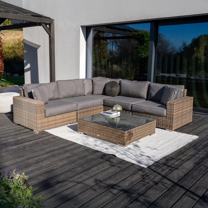 Угловой диванный комплект MILANO II Песочный